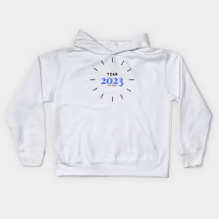 Year 2023, my time Kids Hoodie